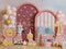 Kate Cirque Animaux Étoiles Ballons Toile de fond conçue par Mini MakeBelieve - Kate Backdrop FR