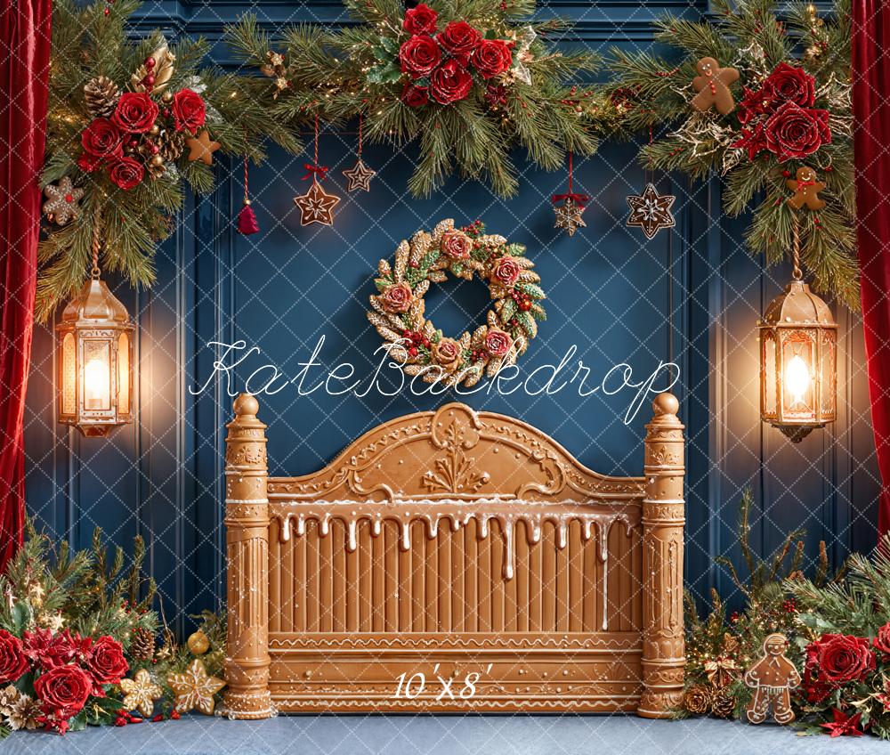 Kate Noël Tête de lit Pain d'épice Toile de fond en Laine conçue par Emetselch - Kate Backdrop FR