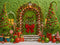 Kate Noël Bonbons Cadeaux Porte Boules Toile de fond conçue par Ashley Paul - Kate Backdrop FR