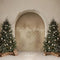 Kate Sapins de Noël Cadeaux Arche Toile de fond conçue par Emetselch