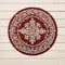 Kate Tapis Rond Motifs Bois Sol Toile de fond conçue par Emetselch - Kate Backdrop FR