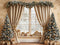 Kate Noël Sapins Fenêtre Cadeaux Toile de fond conçue par Emetselch - Kate Backdrop FR