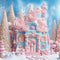 Kate Noël Maison Bonbons Hiver Neige Toile de fond conçue par Emetselch - Kate Backdrop FR