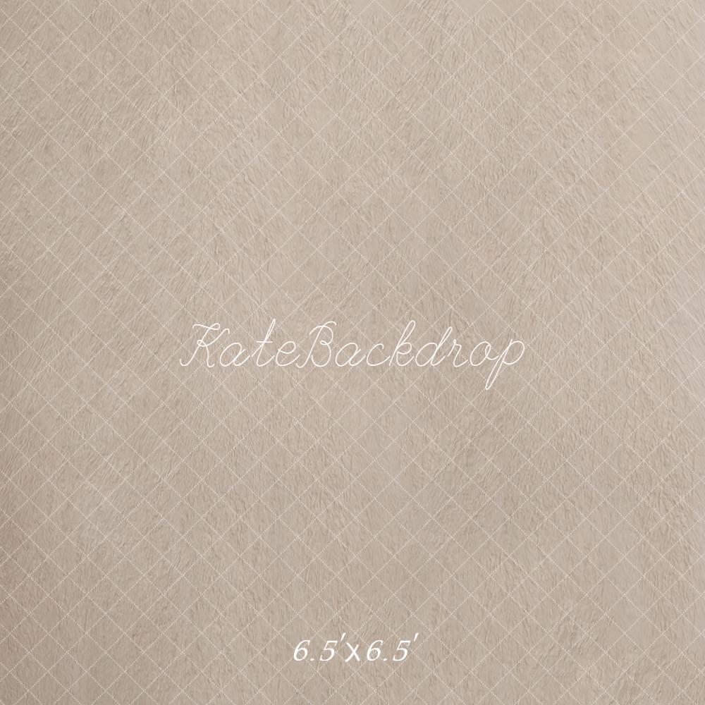 Kate Beige Quadrillage Texture Toile de fond conçue par Emetselch - Kate Backdrop FR
