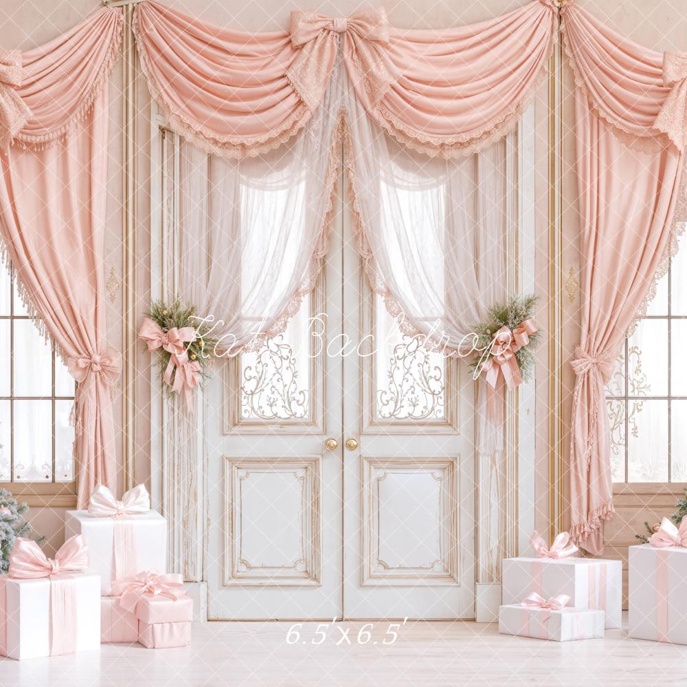 Kate Noël Rose Porte Cadeaux Rideaux Toile de fond conçue par Emetselch - Kate Backdrop FR