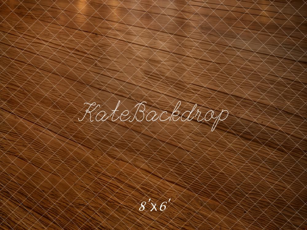 Kate Bois Texture Brun Sol Toile de fond en Polar conçue par Emetselch - Kate Backdrop FR