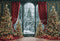 Kate Noël Sapin Fenêtre Rideaux Toile de fond conçue par Ashley Paul