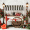 Kate Saint Valentin Chariot Roses Lampadaire Toile de fond conçue par Emetselch - Kate Backdrop FR