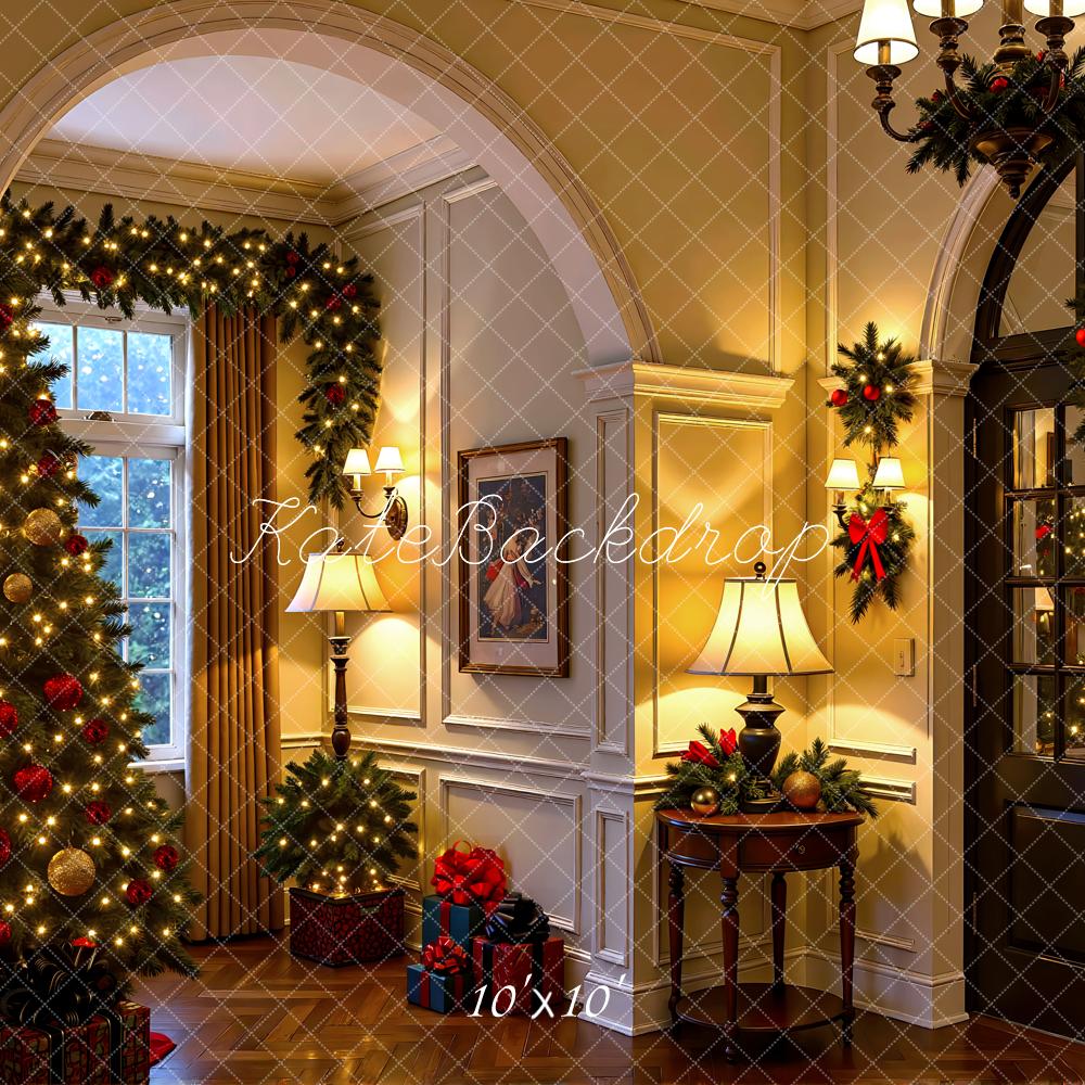 Kate Noël Maison Décorations Lumières Toile de fond conçue par Mini MakeBelieve - Kate Backdrop FR
