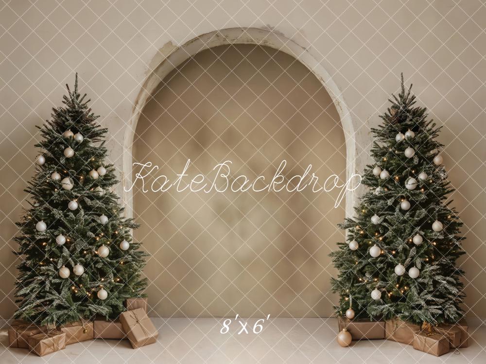 Kate Sapins de Noël Cadeaux Arche Toile de fond conçue par Emetselch