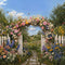 Kate Arc de Fleurs Barrière Jardin Toile de fond conçue par Emetselch