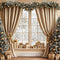 Kate Noël Sapins Fenêtre Cadeaux Toile de fond conçue par Emetselch - Kate Backdrop FR