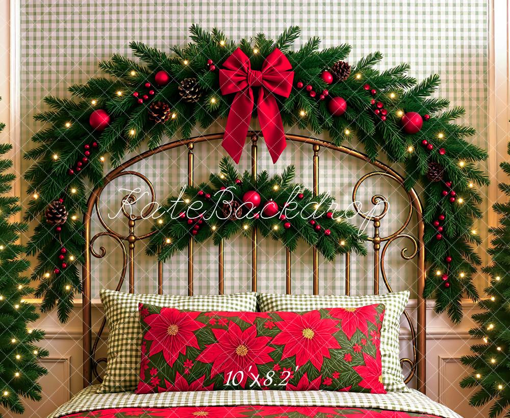 Kate Noël Tête de lit Arche Sapin Toile de fond conçue par Mini MakeBelieve - Kate Backdrop FR
