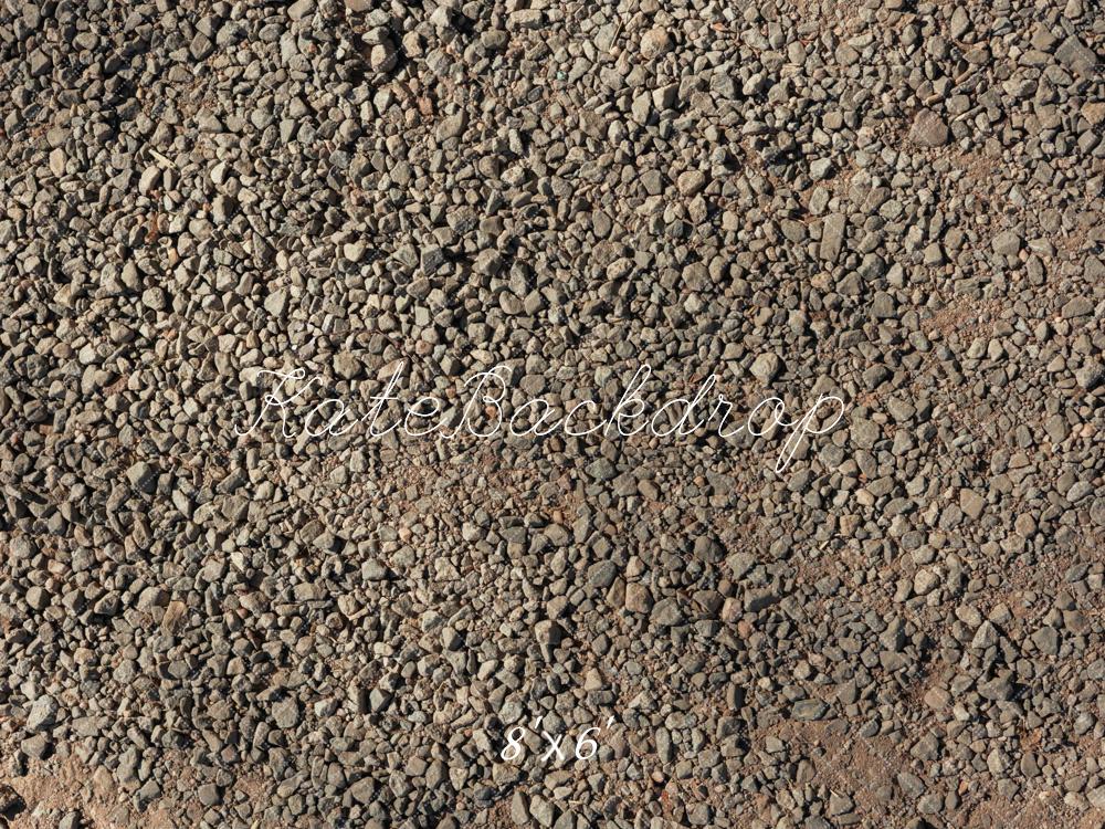 Kate Gravier Pierre Marron Sol Toile de fond conçue par Mini MakeBelieve - Kate Backdrop FR