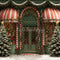Kate Noël Boutique Porte Sapins Toile de fond conçue par Emetselch - Kate Backdrop FR