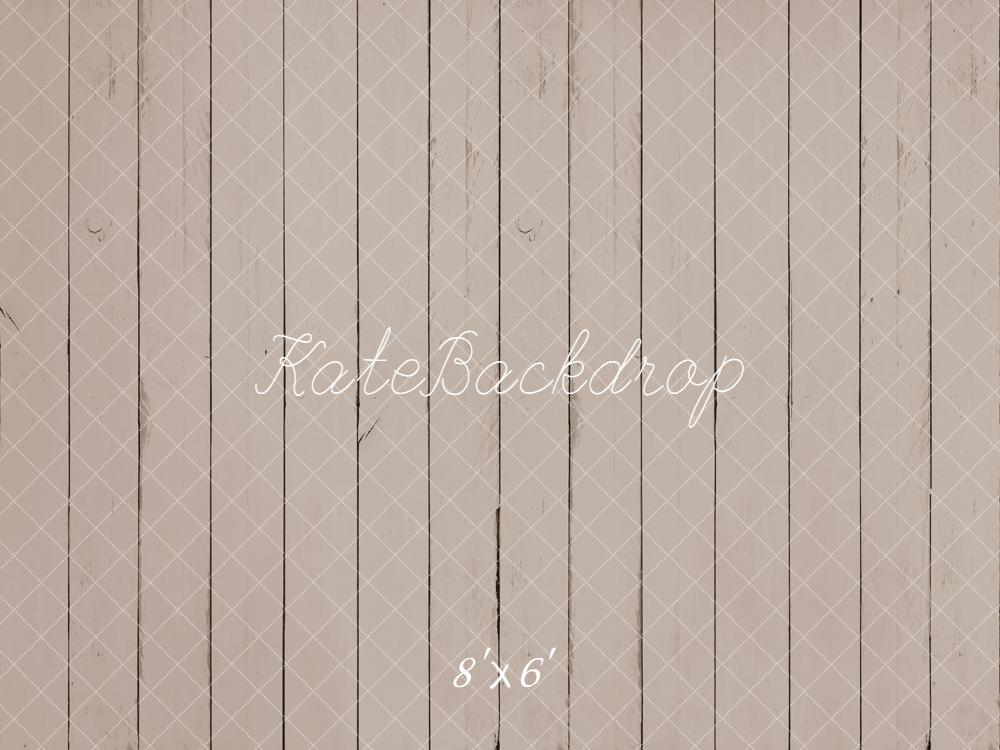 Kate Bois Beige Texture Vintage Sol Toile de fond conçue par Kate Image - Kate Backdrop FR