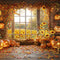 Kate Halloween Citrouilles Tournesols Automne Toile de fond conçue par Emetselch - Kate Backdrop FR