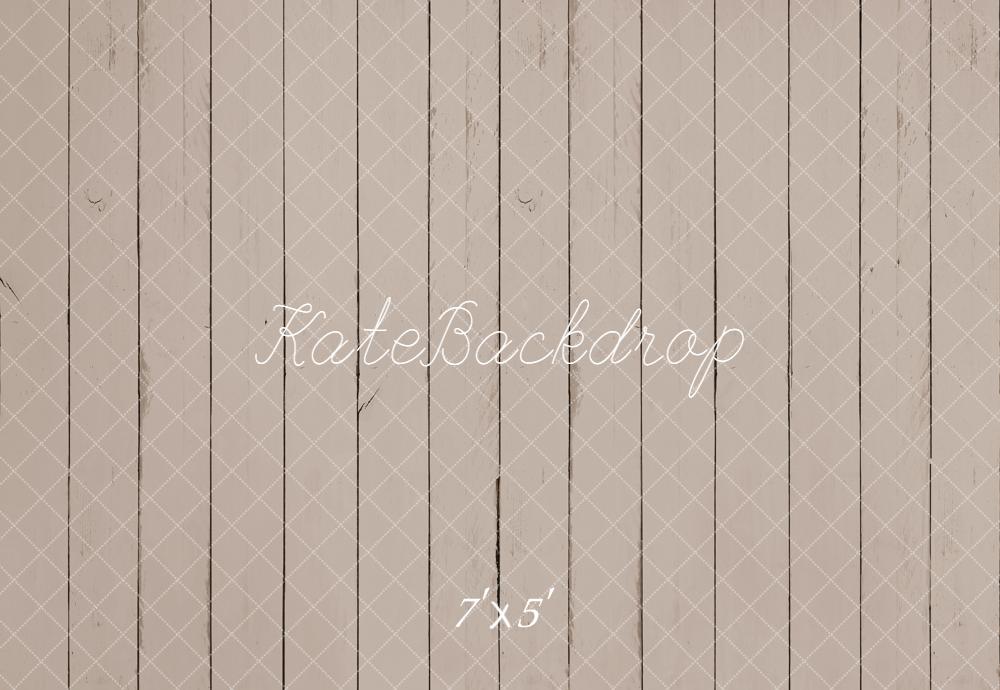 Kate Bois Beige Texture Vintage Sol Toile de fond conçue par Kate Image - Kate Backdrop FR
