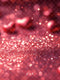Kate Saint Valentin Paillettes Rose Toile de fond en Laine conçue par Emetselch