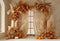 Kate Automne Fleurs Pampas Citrouilles Toile de fond conçue par Emetselch - Kate Backdrop FR