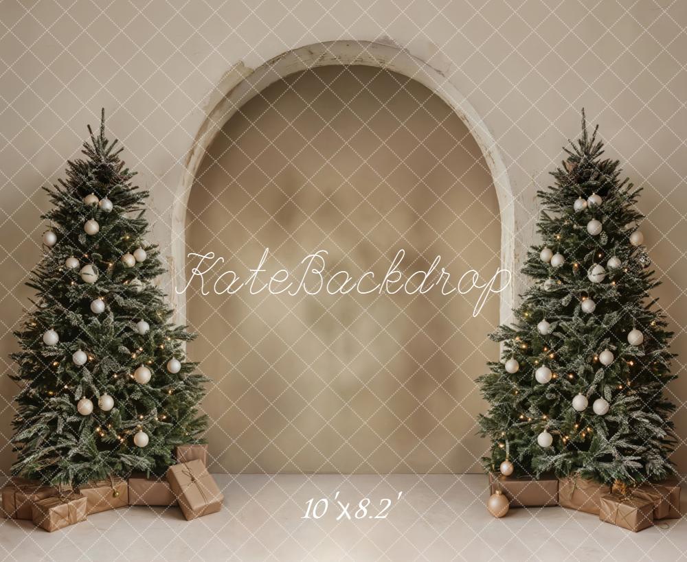 Kate Sapins de Noël Cadeaux Arche Toile de fond conçue par Emetselch