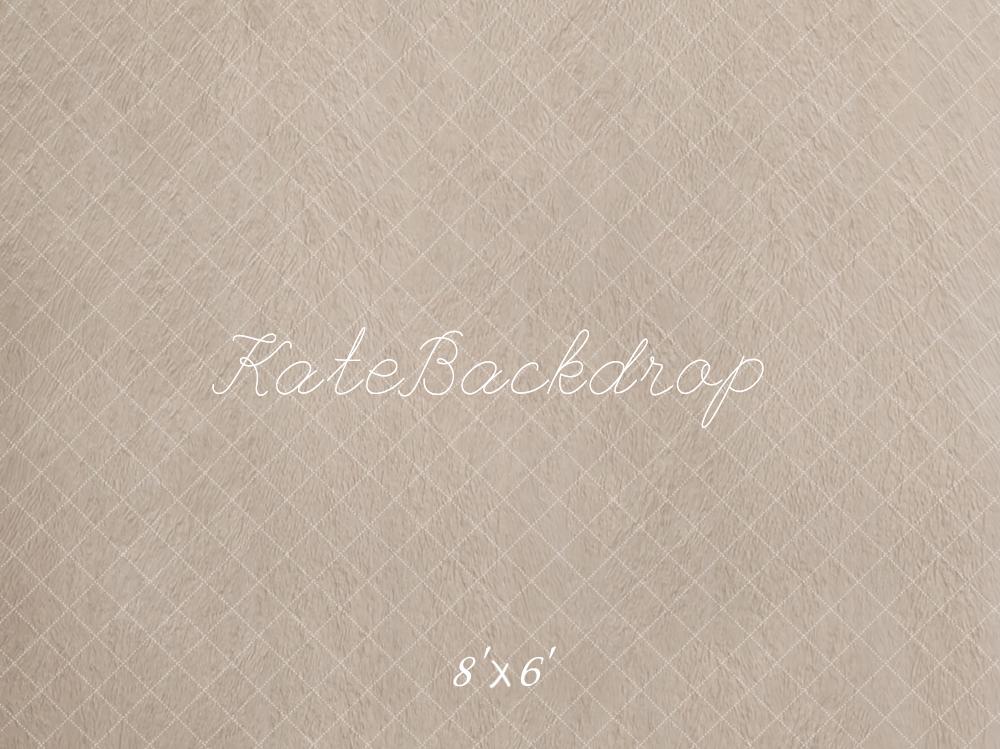 Kate Beige Carreaux Texture Toile de fond en Laine conçue par Emetselch - Kate Backdrop FR