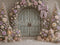 Kate Noël Porte Fleurs Cadeaux Toile de fond conçue par Ashley Paul