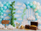 Kate Anniversaire Jeu Plantes Ballons Trésor Toile de fond conçue par Patty Roberts