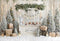 Kate Hiver Sapins Neige Cadeaux Toile de fond conçue par Emetselch - Kate Backdrop FR