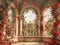 Kate Architecture Balcon Roses Romantique Toile de fond conçue par Emetselch - Kate Backdrop FR