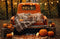Kate Automne Camion Citrouilles Forêt Toile de fond en Laine conçue par Emetselch - Kate Backdrop FR