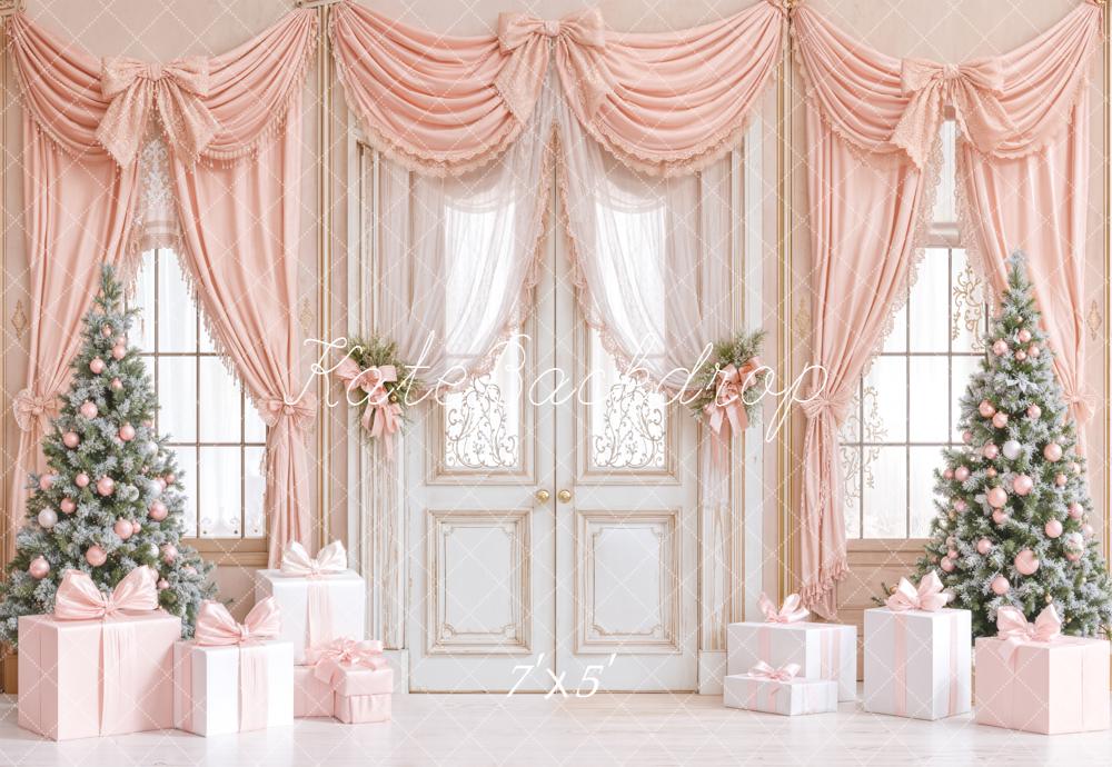 Kate Noël Rose Porte Cadeaux Rideaux Toile de fond conçue par Emetselch - Kate Backdrop FR