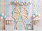 Kate Fête Foraine Grande Roue Stand Pastel Toile de fond conçue par Mini MakeBelieve - Kate Backdrop FR