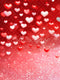 Kate Saint Valentin Cœurs Rouge Paillettes Toile de fond conçue par Emetselch - Kate Backdrop FR