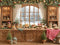 Kate Noël Cuisine Biscuits Bois Fenêtre Toile de fond conçue par Emetselch - Kate Backdrop FR
