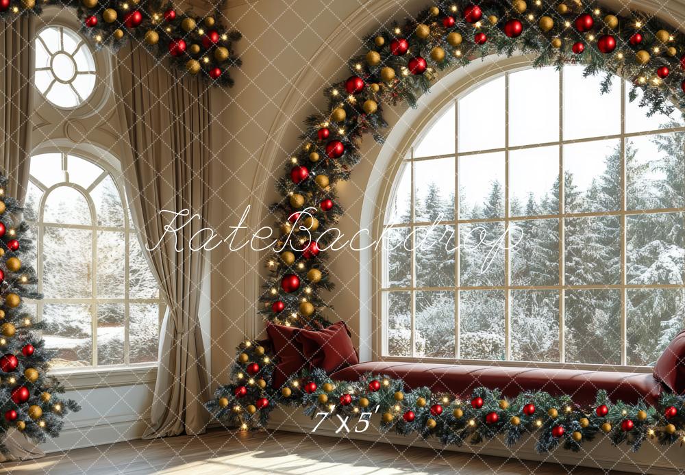 Kate Noël Fenêtre Boules Décorations Toile de fond conçue par Mini MakeBelieve