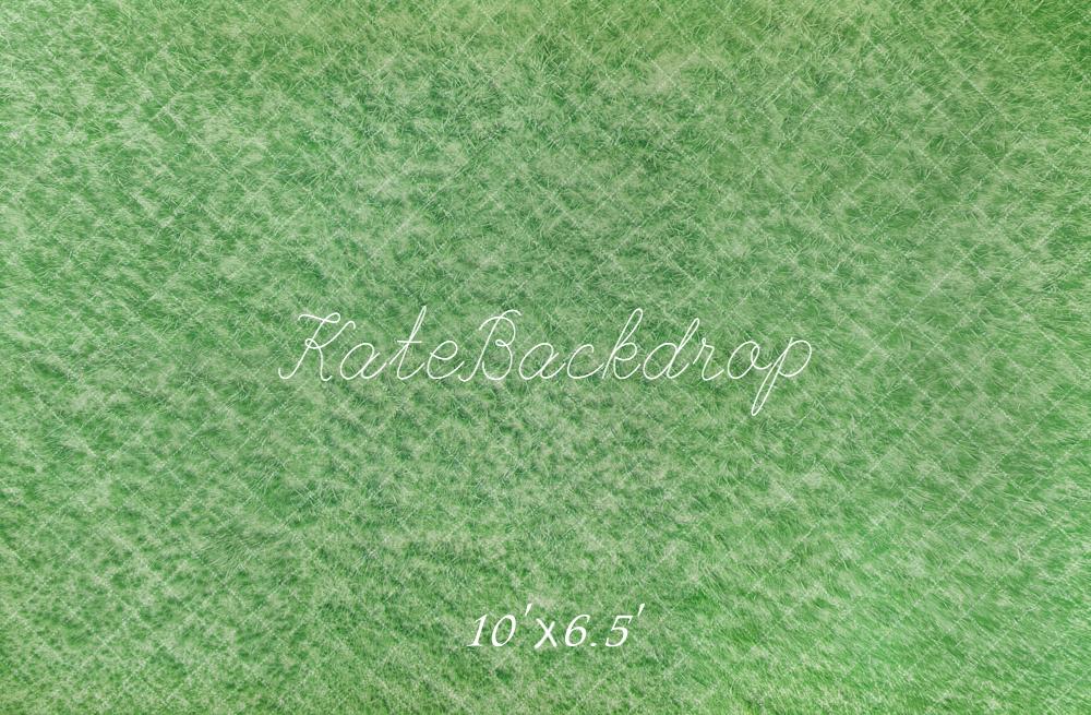 Kate Herbe Prairie Vert Sol Toile de fond conçue par Emetselch