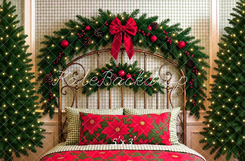 Kate Noël Tête de lit Arche Sapin Toile de fond conçue par Mini MakeBelieve - Kate Backdrop FR
