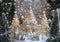 Kate Noël Sapins Neige Cadeaux Lumière Toile de fond conçue par Mini MakeBelieve - Kate Backdrop FR