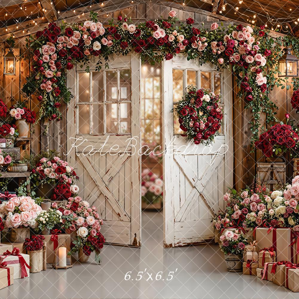 Kate Saint Valentin Porte Fleurs Cadeaux Toile de fond conçue par Emetselch