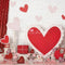 Kate La Saint Valentin Cœurs Cadeaux Rouge Toile de fond conçue par Emetselch - Kate Backdrop FR
