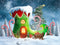 Kate Noël Maison Botte Neige Bonbon Toile de fond conçue par Emetselch - Kate Backdrop FR