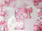 Kate Anniversaire Arc Nœuds Ballons Rose Toile de fond conçue par Patty Roberts - Kate Backdrop FR