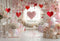 Kate Saint Valentin Cœurs Ballons Fleurs Toile de fond conçue par Emetselch - Kate Backdrop FR