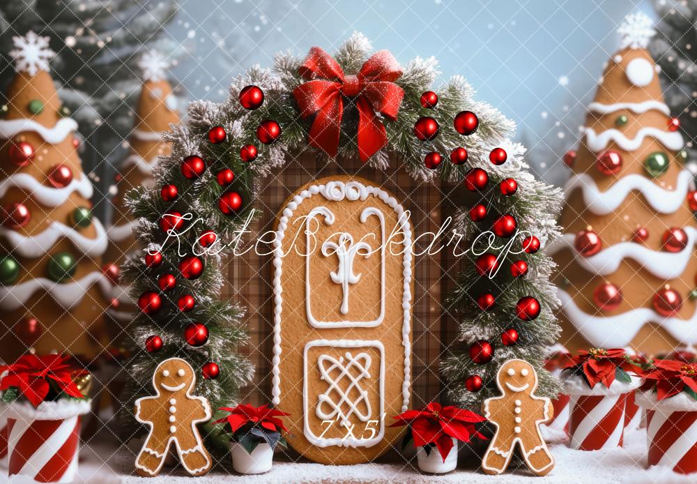Kate Noël Biscuit Pain d'Épice Arche Toile de fond conçue par Mini MakeBelieve - Kate Backdrop FR
