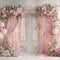 FLASH #1 Kate Mariage Fleurs Ballons Porte Rose Toile de fond conçue par Ashley Paul