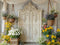 Kate Fleurs Porte Crème Vintage Toile de fond conçue par Mini MakeBelieve