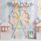 Kate Fête Foraine Grande Roue Stand Pastel Toile de fond conçue par Mini MakeBelieve - Kate Backdrop FR