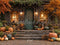 Kate Automne Maison Citrouilles Toile de fond en Laine conçue par Emetselch - Kate Backdrop FR