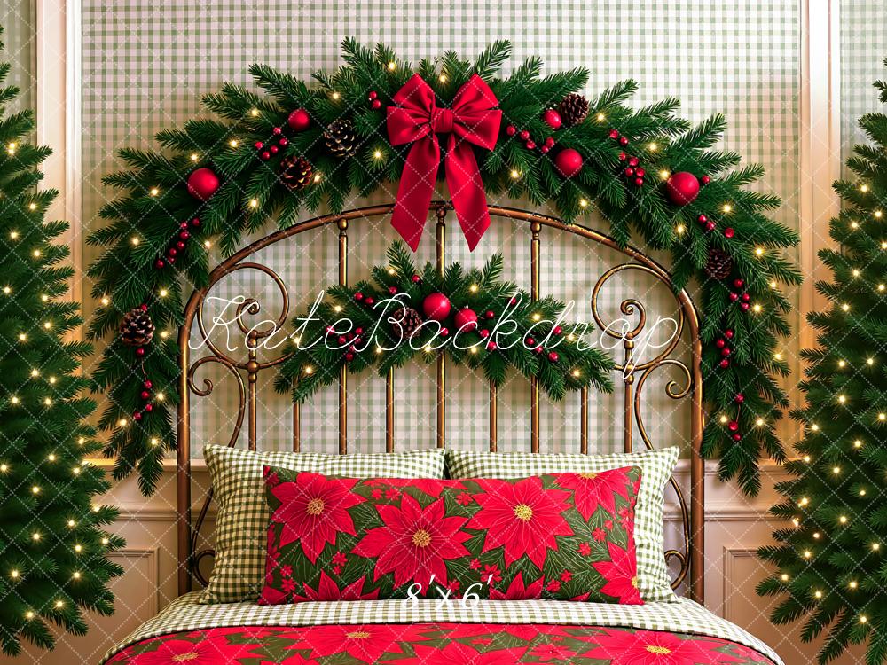 Kate Noël Tête de lit Arche Sapin Toile de fond conçue par Mini MakeBelieve - Kate Backdrop FR